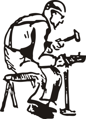 Illustration of a Shoemaker